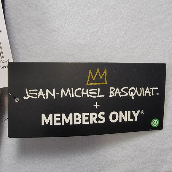 Jean-Michel Basquiat x Members Only 'Alchemy' Puffer Jacket Sz L (565) - Picture 8 of 13